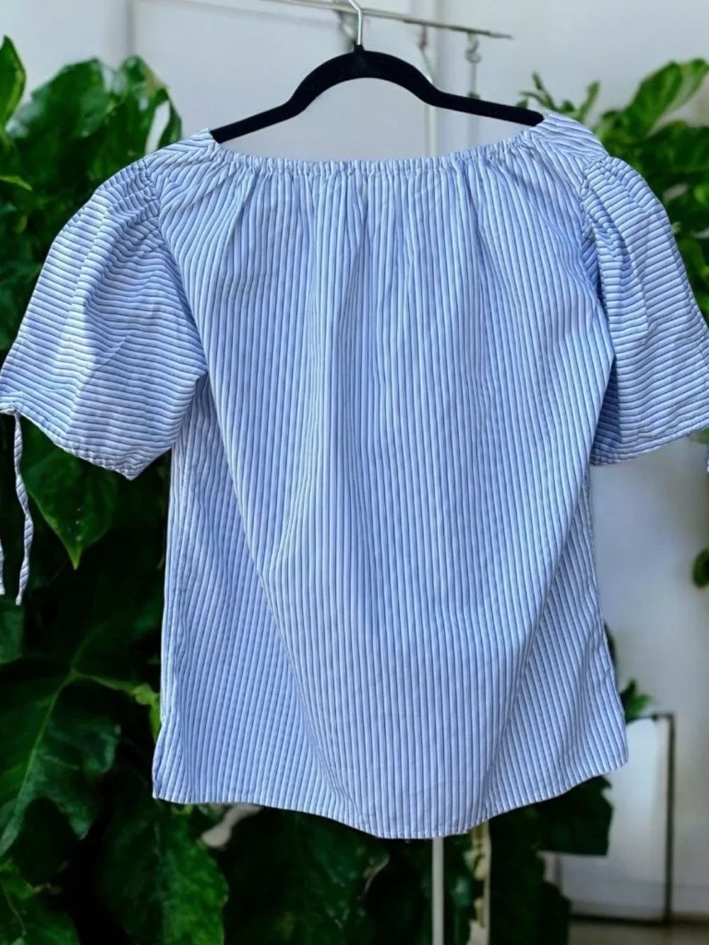Tory Burch Ariana Stripe Top XS